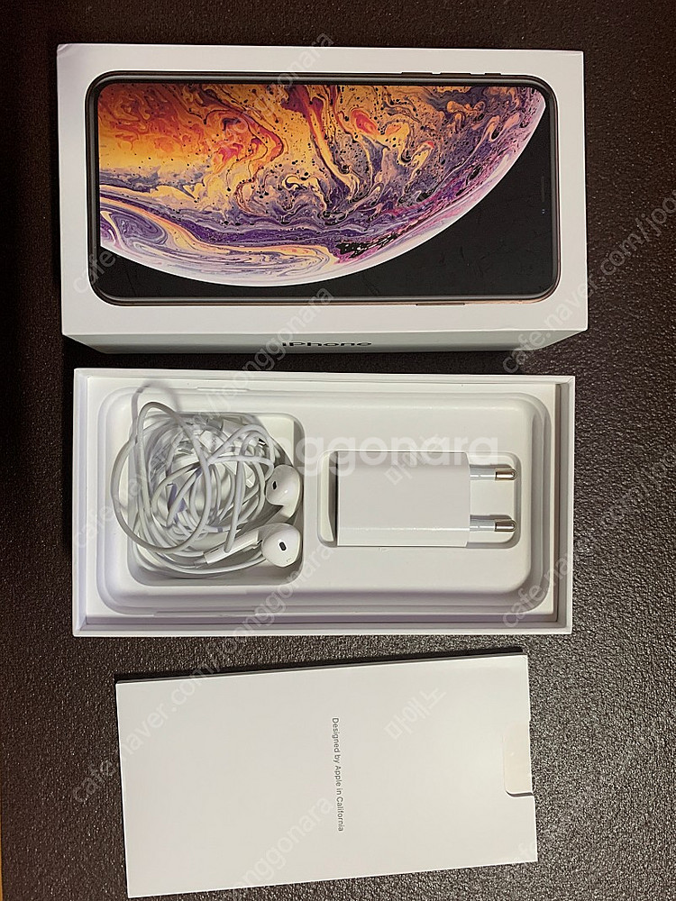 아이폰xs max 256gb 골드--3