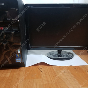 컴퓨터본체 삼성정품 코어i5 2500 그래픽카드GTX750Ti+22인치모니터+키보드마우스증정 풀셋 급처판매.삼성전자 윈도우10정품인증포함 연결시켜 쓰기만 하시면 됩니다.최저가 싸게