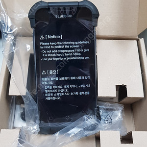 블루버드 산업용 PDA EF500R-ANLT 및 충전 크래들 판매합니다.