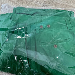 AURALEE GOAT SUEDE SHORTS GREEN / 오라리 고트 스웨이드 쇼츠 그린