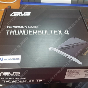 Asus Thunderbolt EX4 PCI-E 익스텐션 카드 판매합니다. (썬더볼트 EX4)