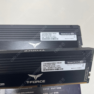 팀그룹 ddr4 4300클럭 cl18 16g 8만원 판매합니다.(영종도 운서)