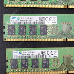 삼성 DDR4 2133p 4g 램 총 4개