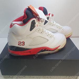 Nike 나이키 Jordan 5 Retro Fire Red Black Tongue 서태웅/슬램덩크