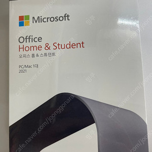 Ms office home & student 2021 미개봉