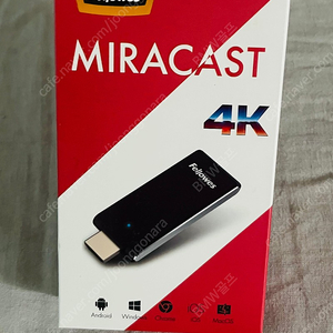 미러링 동글 미라캐스트4K Fellowes miracast 펠로우즈 (미개봉 새상품)