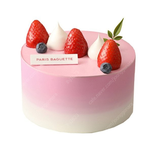 파리바게트 딸기 마블 쉬폰 케이크 29000원ㅡ>23500원에 팝니다