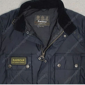 barbour internation padded jacket bik L