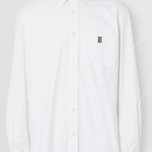 버버리 모노그램 모티프 테크니컬 코튼 셔츠 매장가 61만원(새상품/정품)