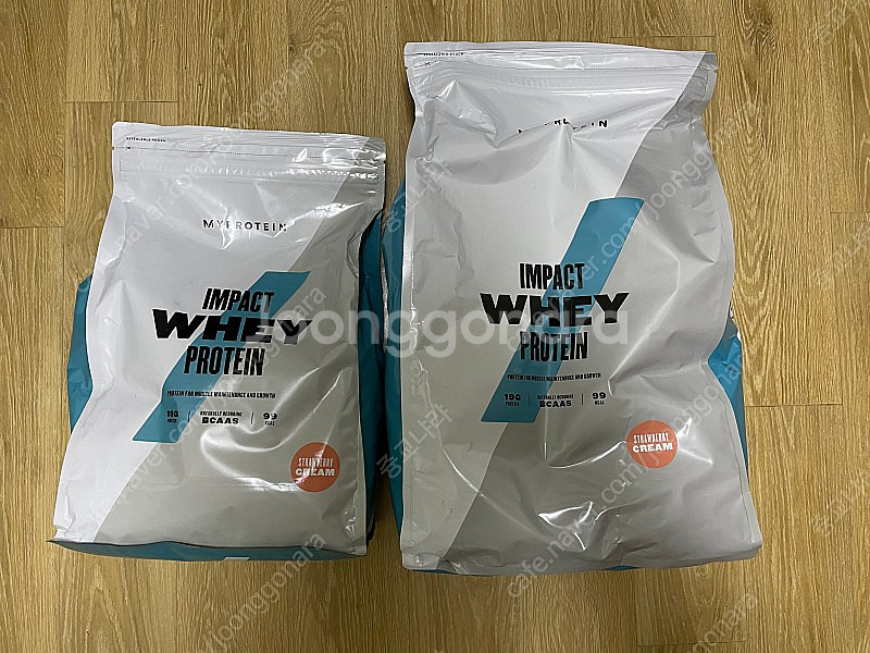 마이프로틴 스트로베리크림 5kg, 2.5kg 미개봉--0