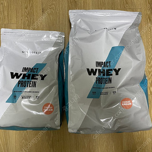마이프로틴 스트로베리크림 5kg, 2.5kg 미개봉