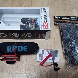 RODE VideoMic Go 마이크 거의 새상품 팝니다