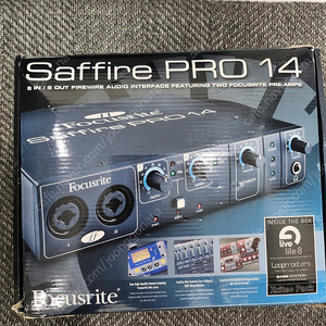 saffire pro 14 팝니다