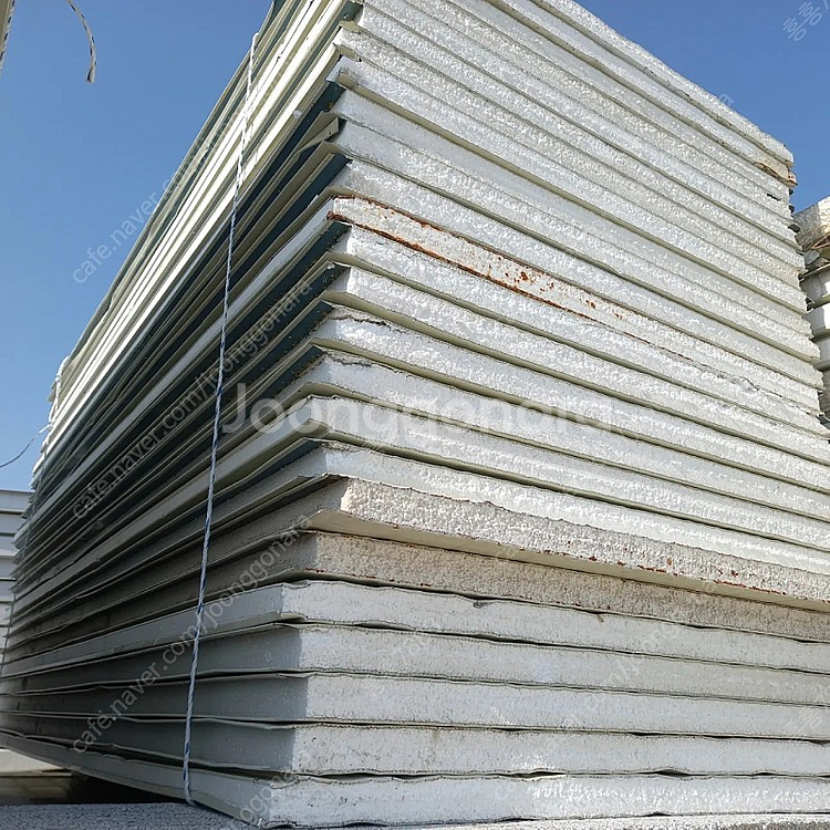 (판매)스치로폴판넬 샌드위치판넬 벽채판넬 50티 75티 농막 농가창고 중고판넬--0