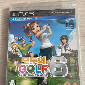 ps3 모두의 골프6 정발 밀봉팝니다.