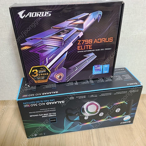 긱바 z790 arsus elite + 리안리 GALAHAD AIO 360 UNI PAN SL edition