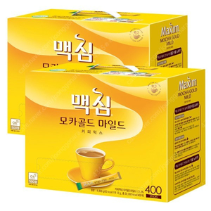 맥심 모카골드 400개 x 2개 800개 85000원