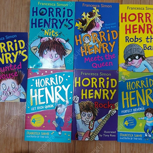 horrid henry, magic tree house