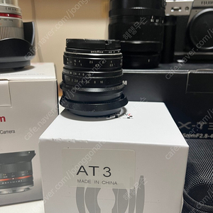 삼양 12mm f2.0 mf X마운트(후지) 실버 (25만원) 풀박스 / 7장인 (7artisan) 25mm f1.8 mf X마운트(후지) (5만원) 풀박스