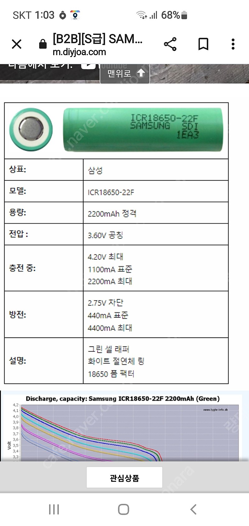 18650 배터리