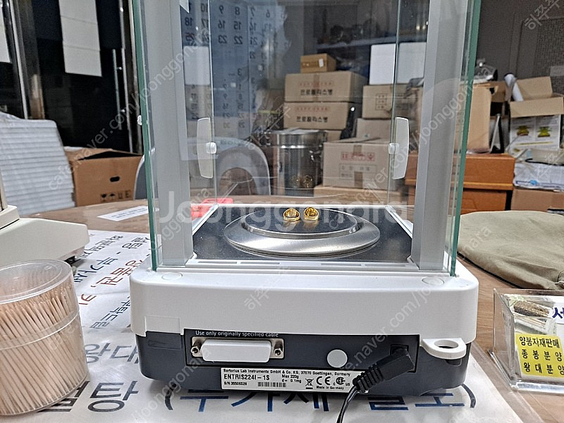 거의새것 초정밀 sartorius224i-is 저울 팝...--0