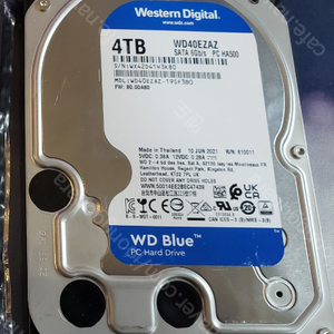 WD Blue HDD 4TB 신품