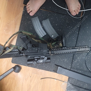 vfc m4 ris2 gbb + 엘칸, 페로 벨트, tmc avs 싸게 판매합니다