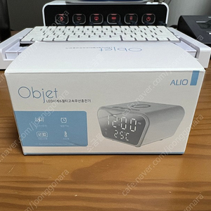 Alio 알리오 오브제 Objet LED시계 & 멀티고속무선충전기