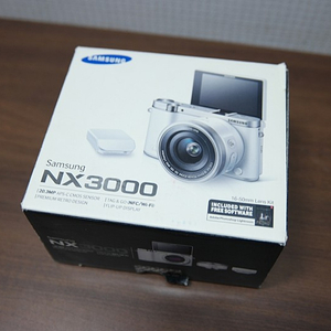 삼성 미러리스 카메라 NX3000(블랙, 속사·젤리케이스, 배터리키트 포함)