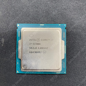 CPU i7 6700k팝니다
