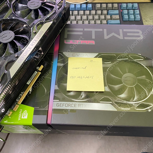 RTX2080 ULTRA FTW3 팝니다. [채굴X, 개인사용]