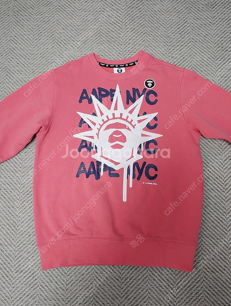 (정품) Aape 맨투맨 / ﻿AAPE BY *A BA...--4