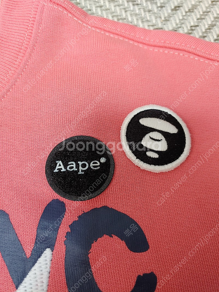 (정품) Aape 맨투맨 / ﻿AAPE BY *A BA...--5