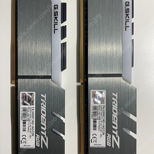 G.SKILL DDR4-3200 CL16 TRIDENT Z RGB (16GB(8Gx2)) 메모리