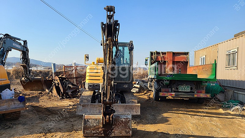 15년식 굴삭기 02 볼보 ec55c--0