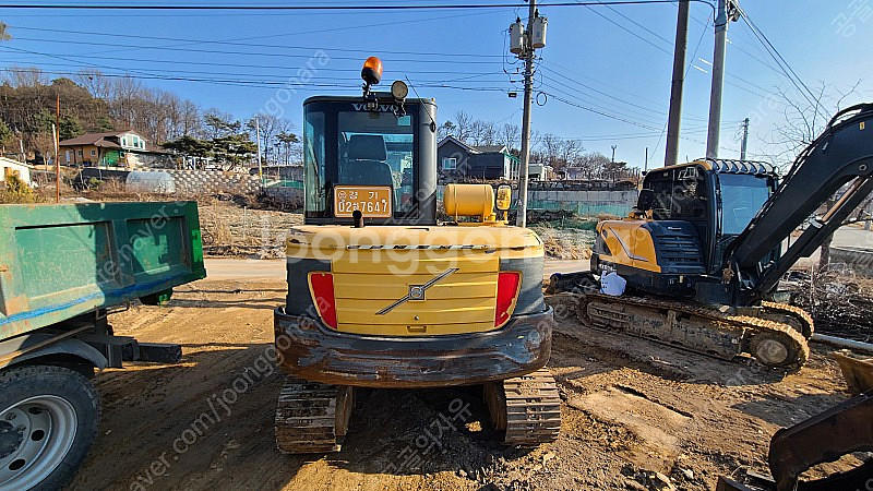15년식 굴삭기 02 볼보 ec55c--1