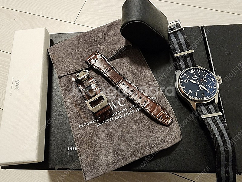 IWC 빅파일럿 & 부엉이 블루핸즈--1
