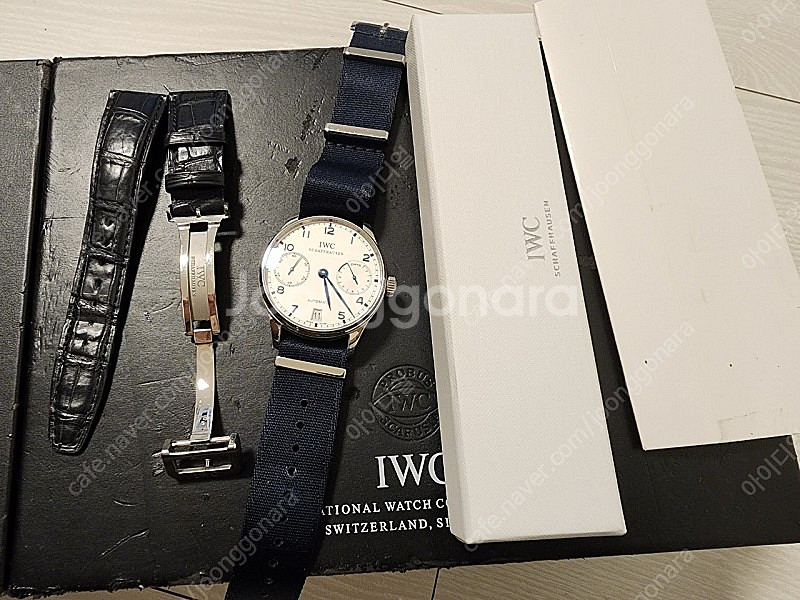 IWC 빅파일럿 & 부엉이 블루핸즈--2