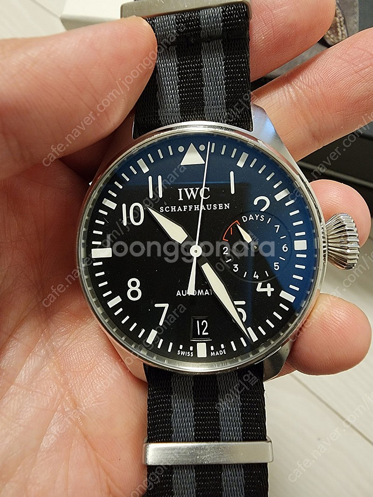 IWC 빅파일럿 & 부엉이 블루핸즈--4