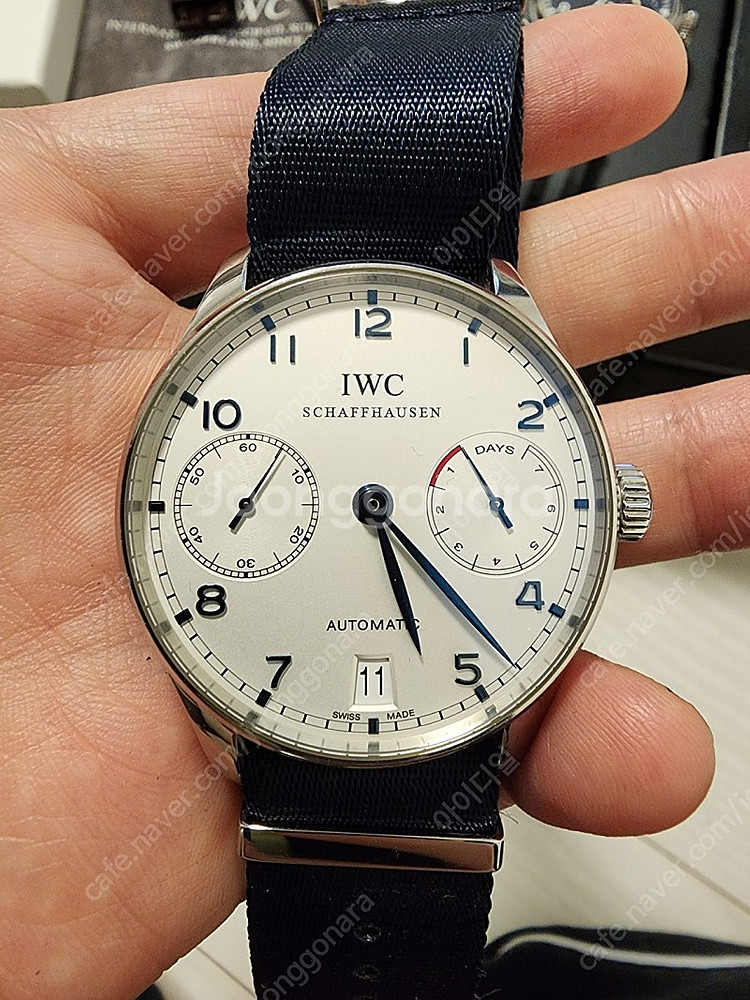 IWC 빅파일럿 & 부엉이 블루핸즈--7