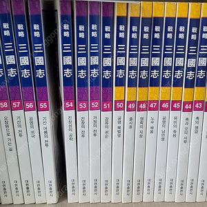 요코야마 미쯔테루 대현출판사 전략삼국지 컬러판 일부 40~60권