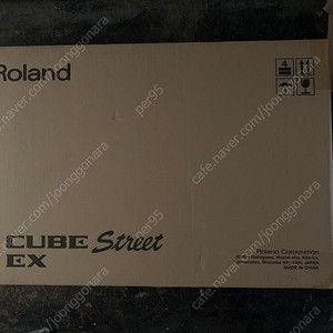 롤랜드 큐브스트리트 Roland CubeStreet EX엠프/다용도 앰프/버스킹용 앰프
