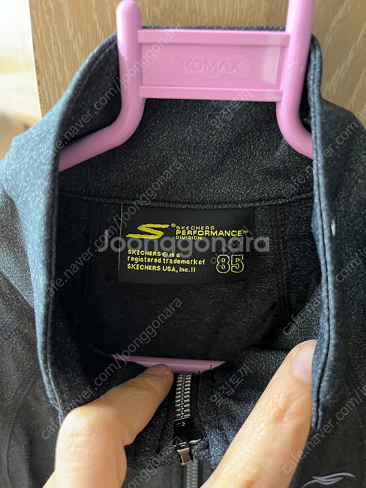 스케쳐스 운동집업 상의 여성 85사이즈--6