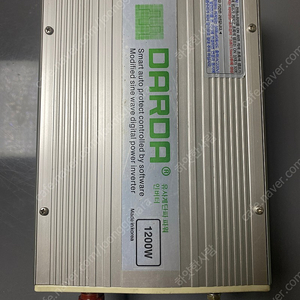 다르다(darda)인버터 12V 유사계단파(1200W)