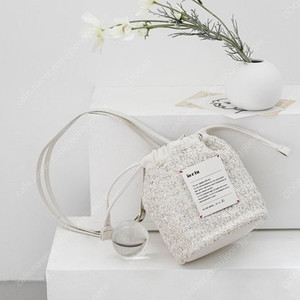 이오에뚜/ioetu 젤라또 미니버킷백 Gelato bucket bag_blossom tweed