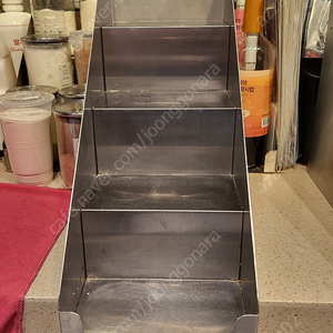 파우더, 시럽 거치대 판매합니다(이디야)