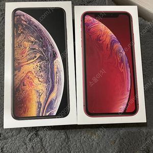 Xs max / xr(red) 박스 판매합니다