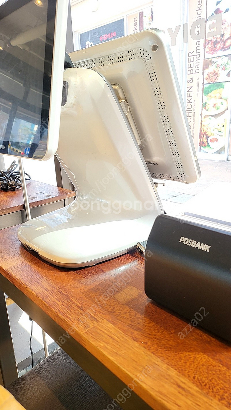 포스뱅크 듀얼모니터 (ANYSHOP PRIME) 포스, 돈통, 영수증프린터 세트--2