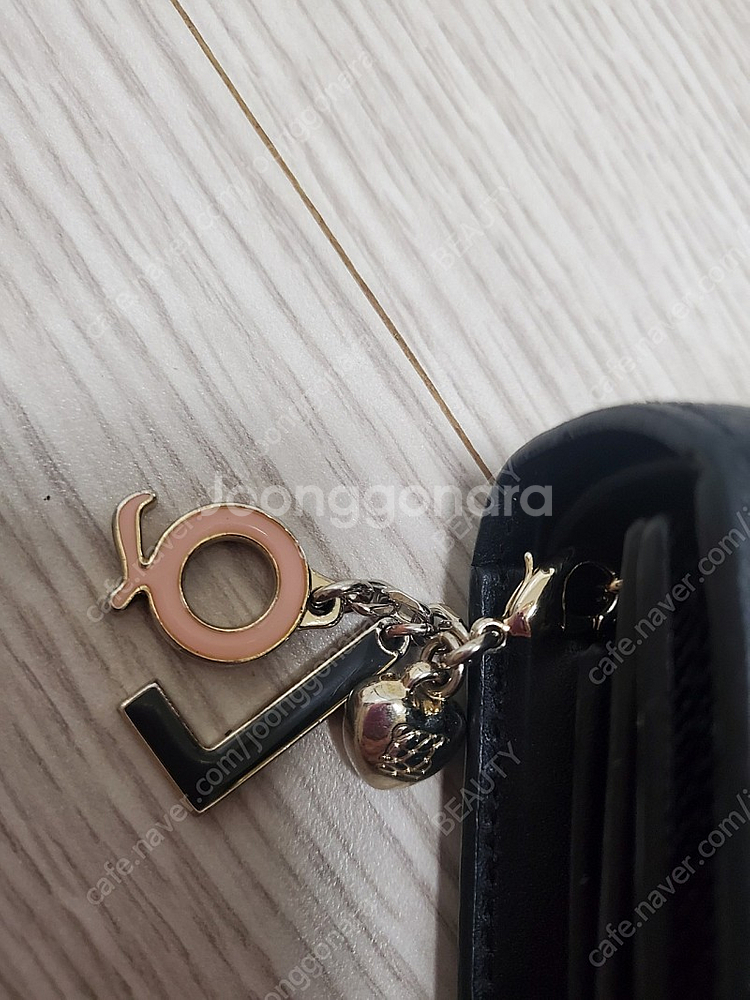 루이까또즈 반지갑 블랙--2