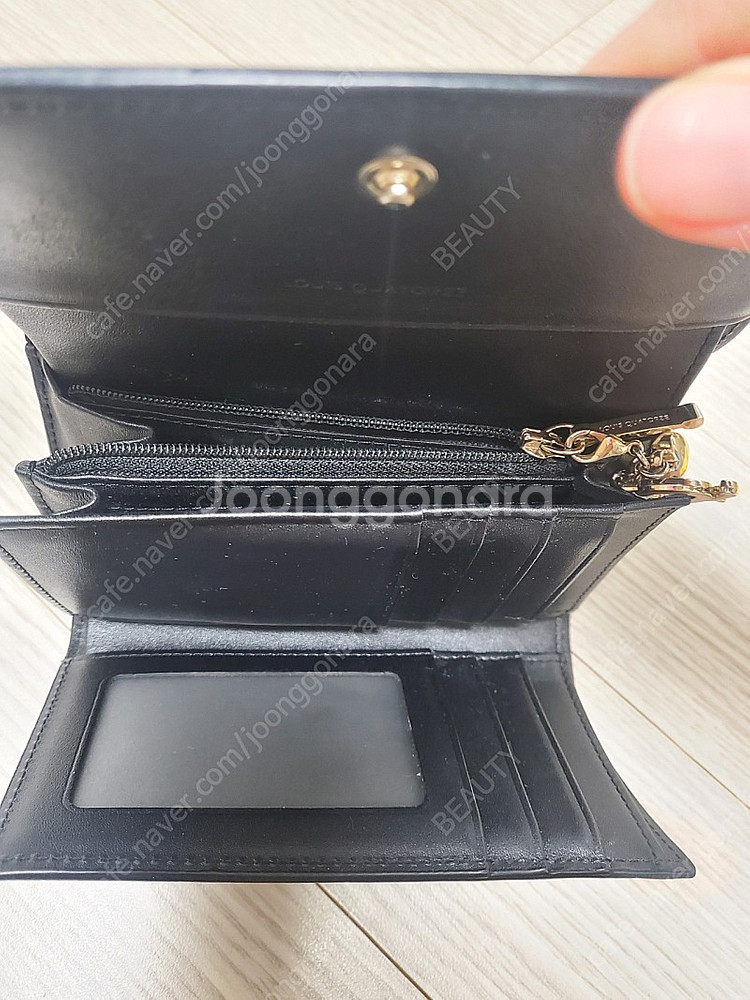 루이까또즈 반지갑 블랙--4